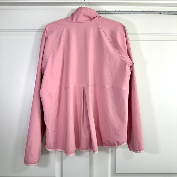Columbia Pink High-Neck Swing Windbreaker Coat XL - Picture 4 of 11